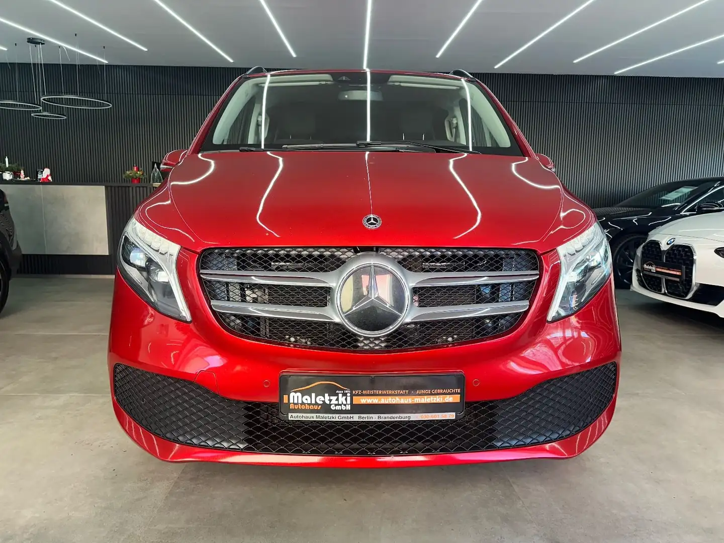 Mercedes-Benz V 250 d Edition Kompakt*Distronic*MBUX*AHK* Rouge - 2