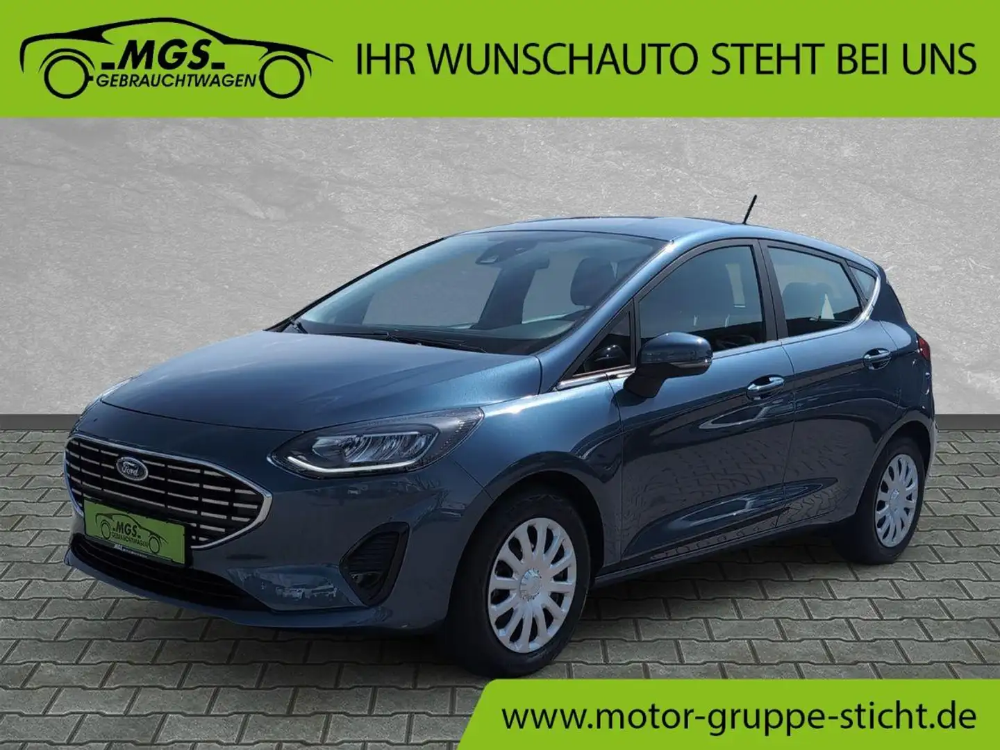 Ford Fiesta Titanium #WINTER-PAKET #DAB Azul - 1