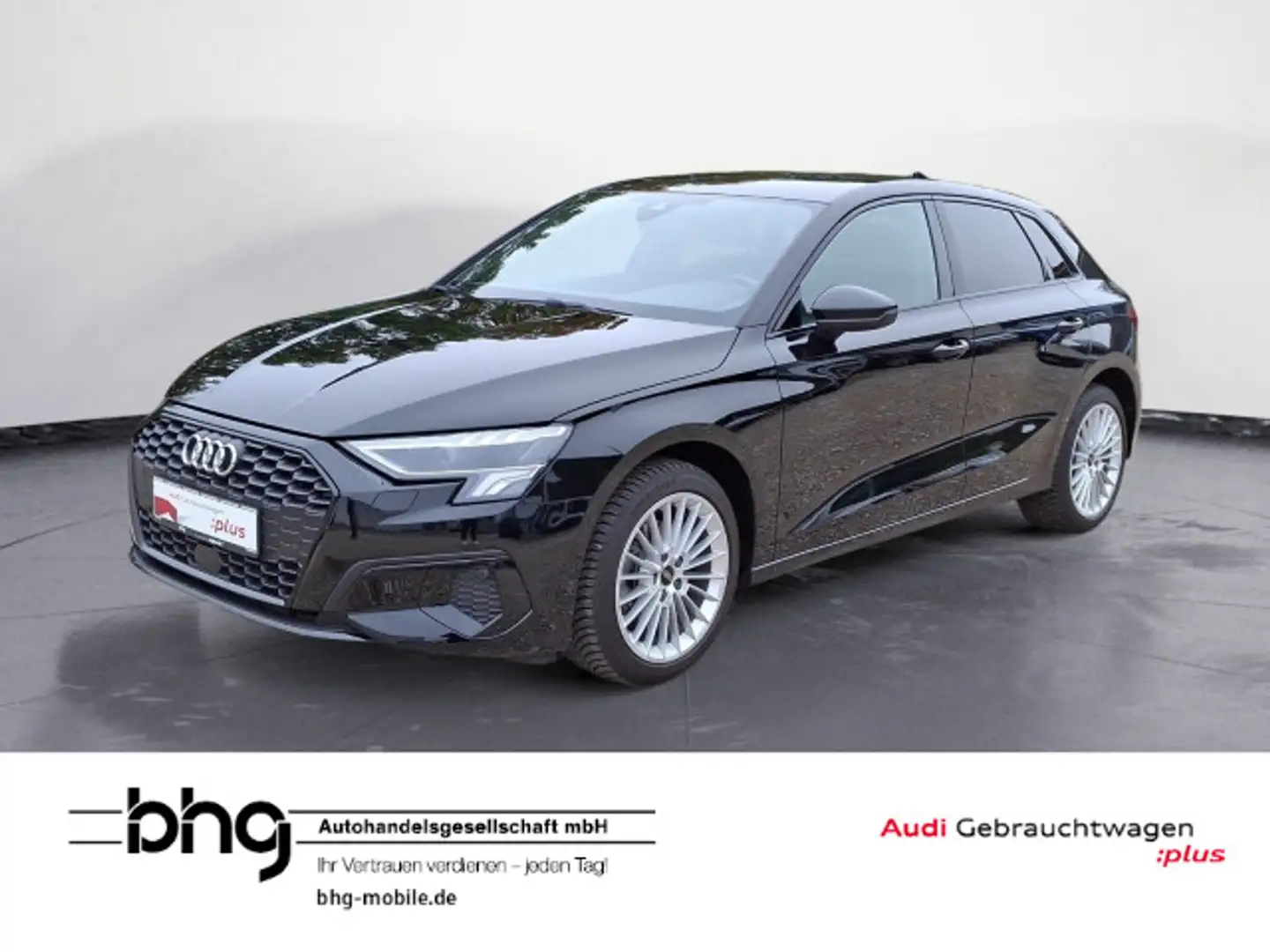 Audi A3 35TFSI *S-TRONIC*NAVI*LEDER* Noir - 1