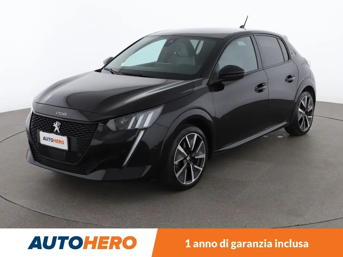 Peugeot e-208 electric drive 100 kW GT Pack 136 CV Nero - 1