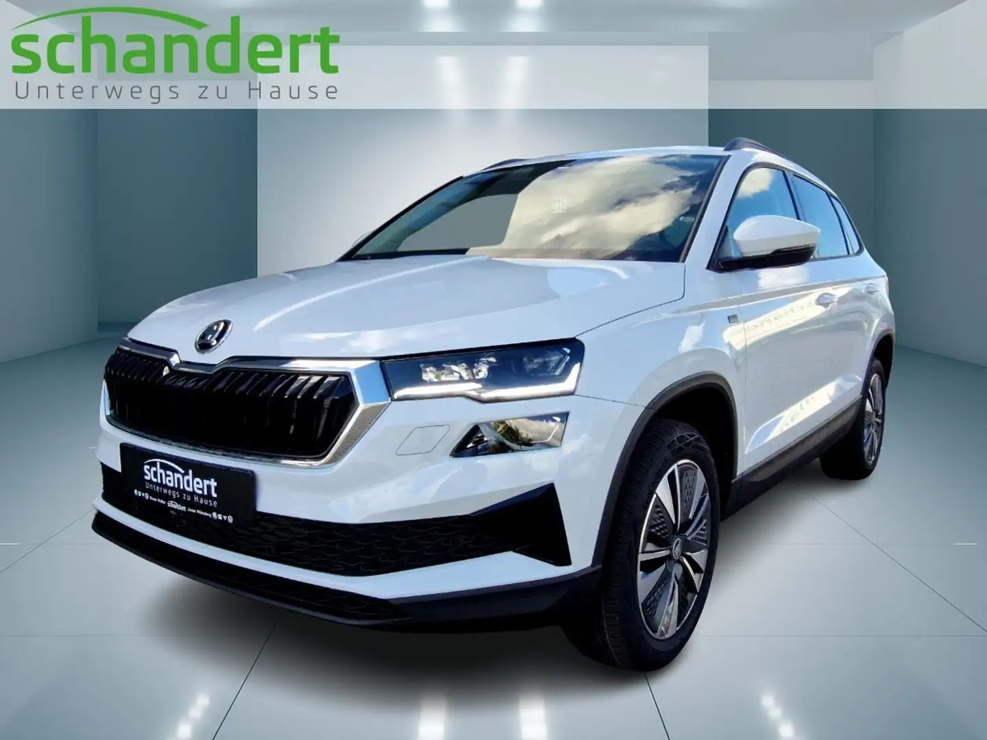 Skoda Karoq 1.5 TSI Tour DSG Matrix Navi AHK Klimaautoma Белый - 1