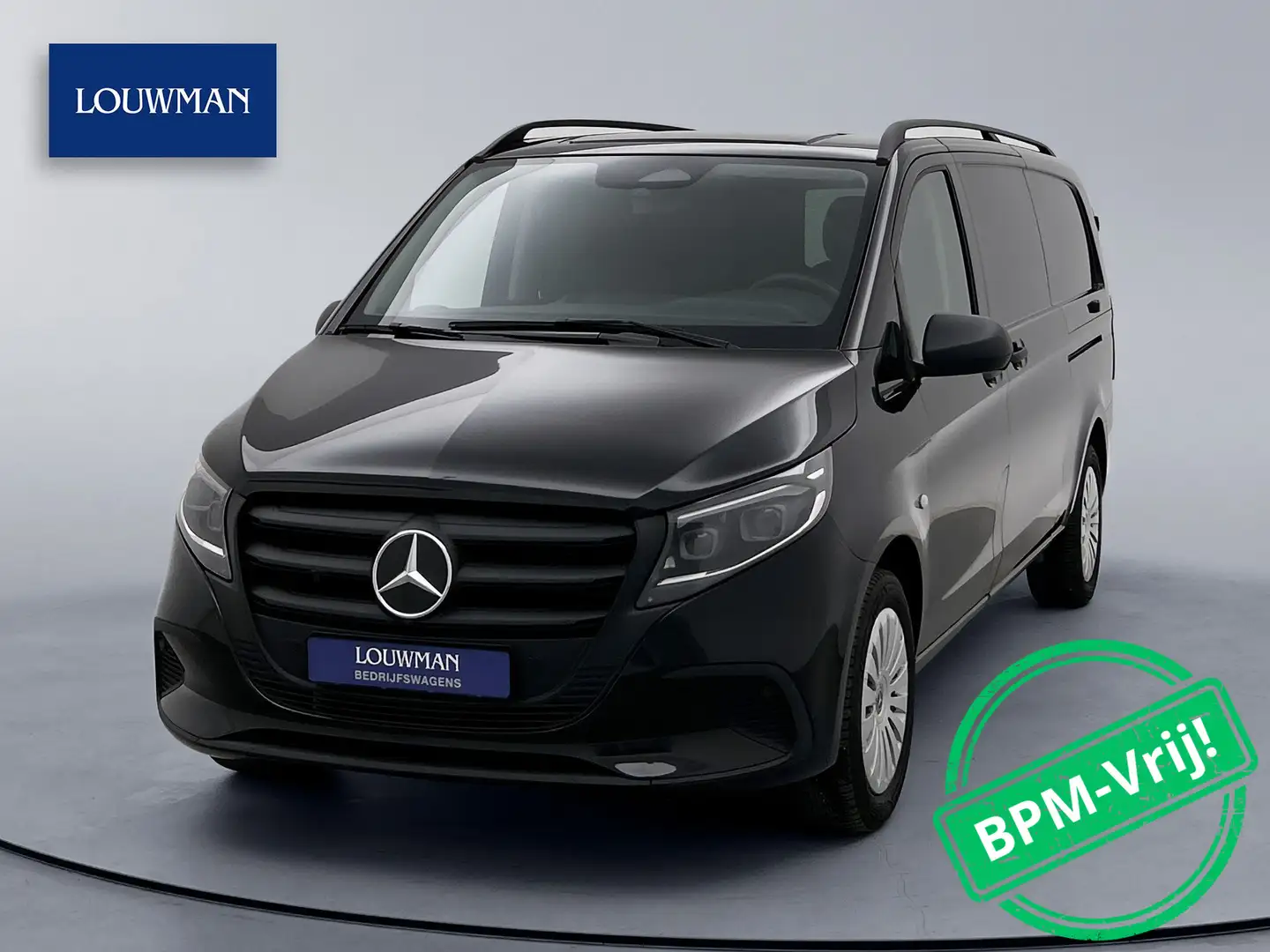 Mercedes-Benz Vito 119 CDI PRO Extra Lang Dubbele Schuifdeur Multibea Zwart - 1