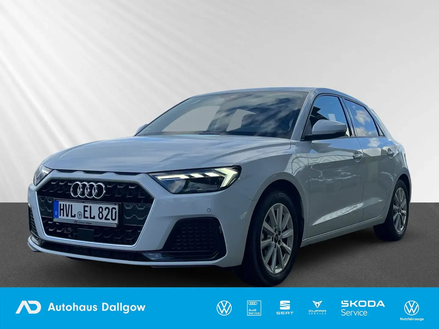 Audi A1 "Advanced" 25 TFSI CarPlay+PDC+LED+ White - 1