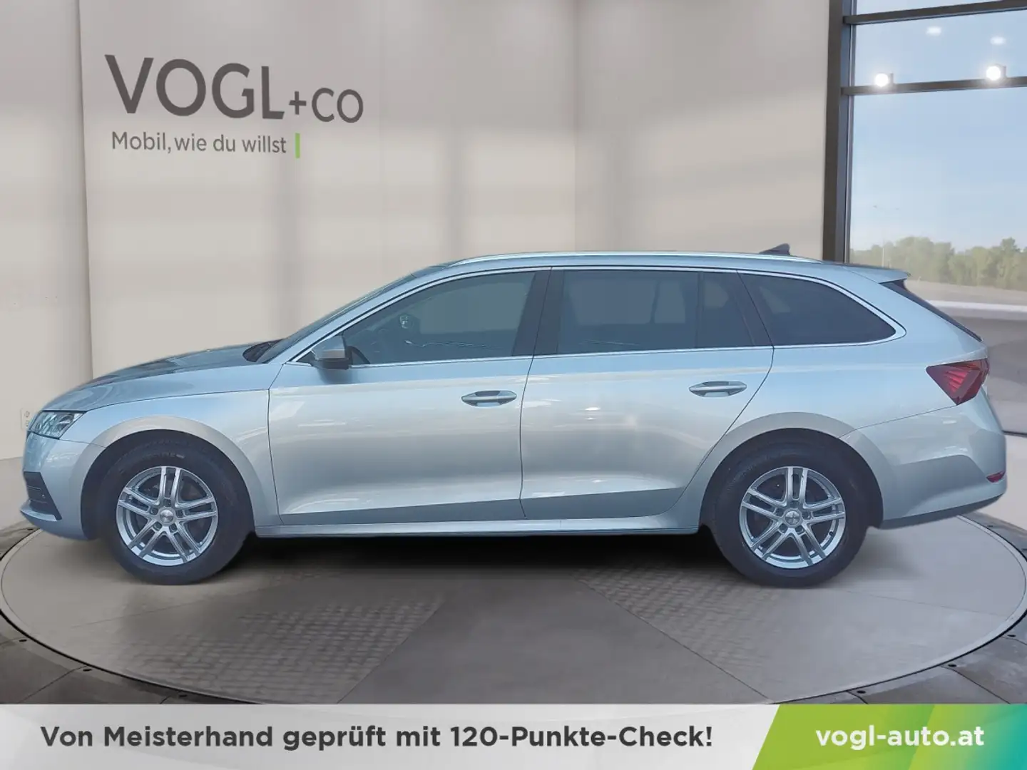 Skoda Octavia Combi 2.0 TDI Style DSG Silber - 2