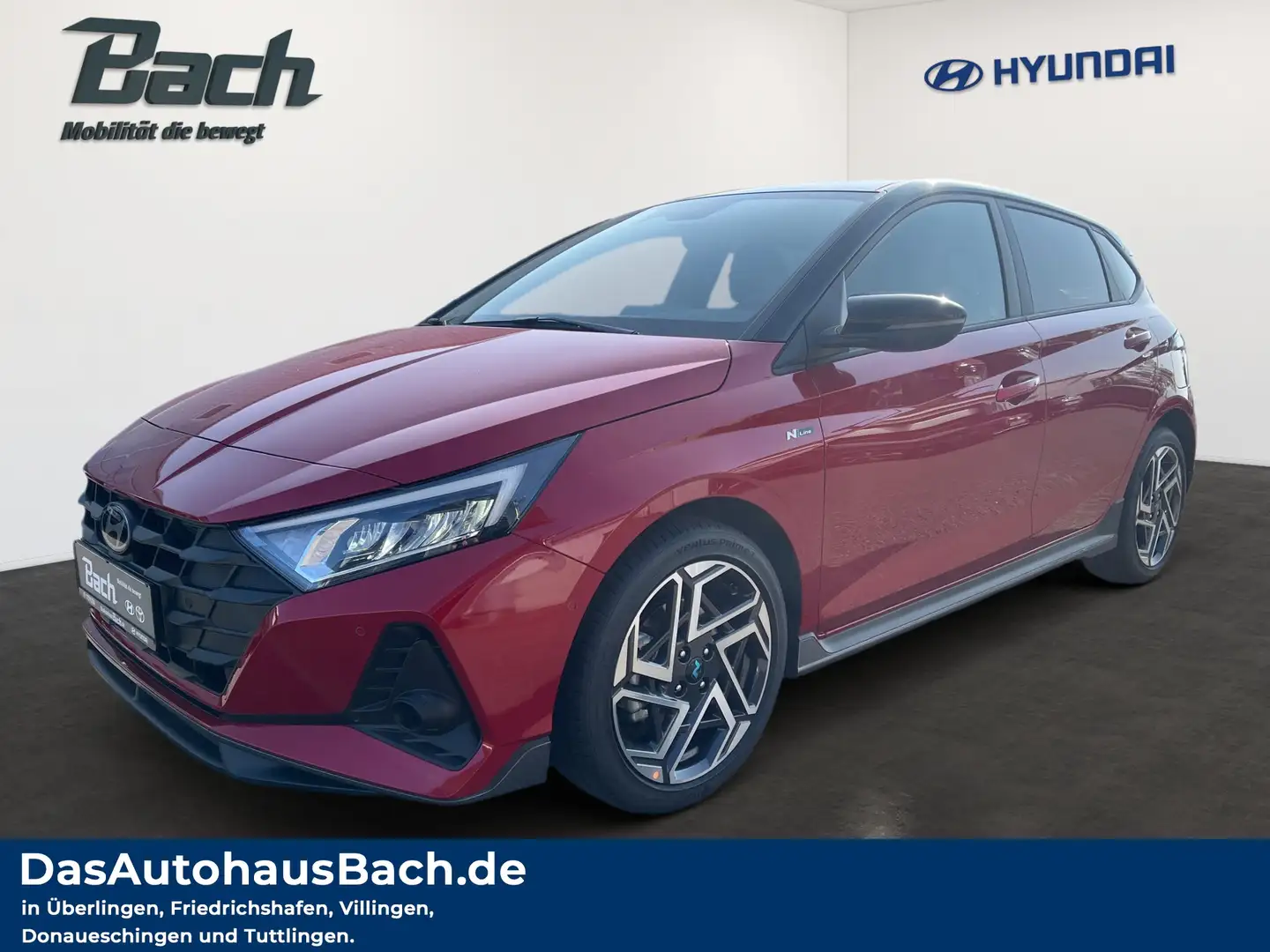 Hyundai i20 1.0 T-GDI 7-DCT N Line Rot - 1