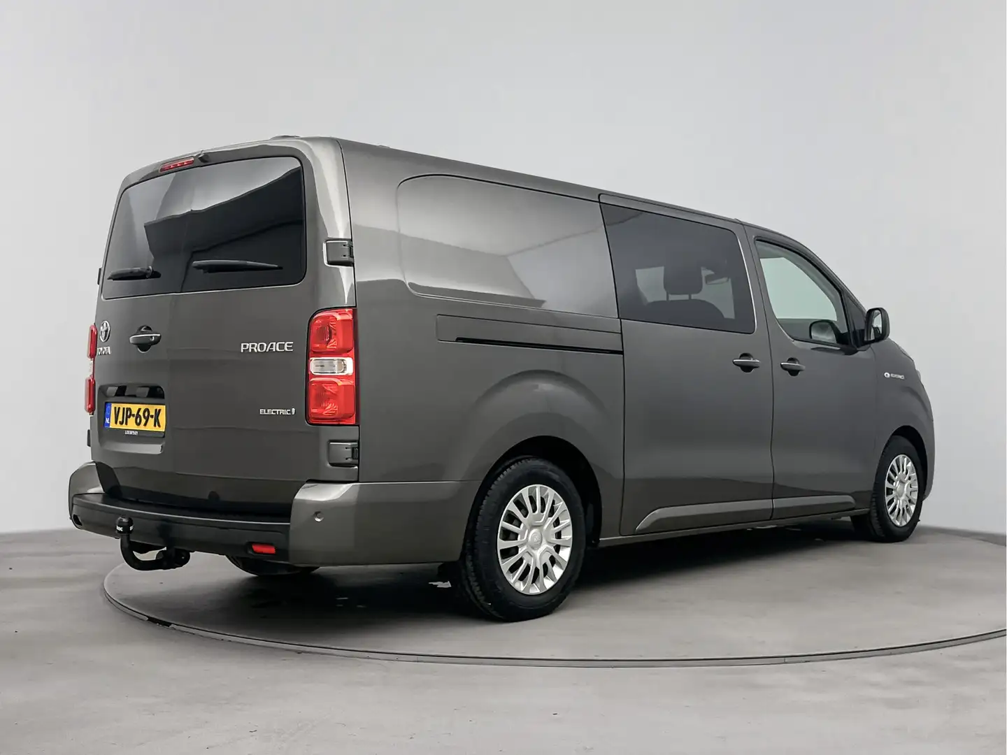 Toyota Proace Electric Dubbel Cabine Extra Range Professional | Gris - 2