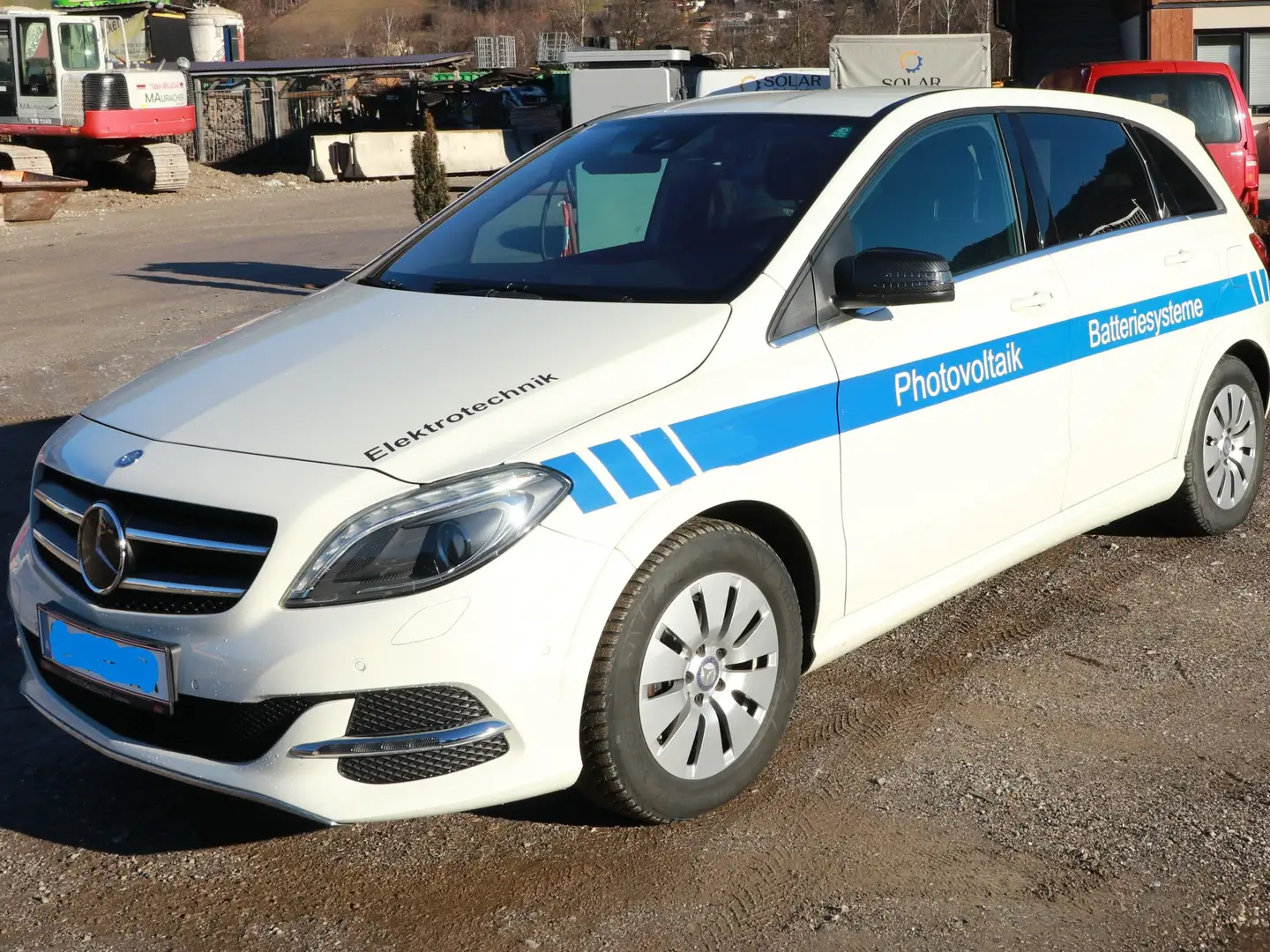 Mercedes-Benz B Electric Drive B-Klasse Electric Drive 28kWh Weiß - 1