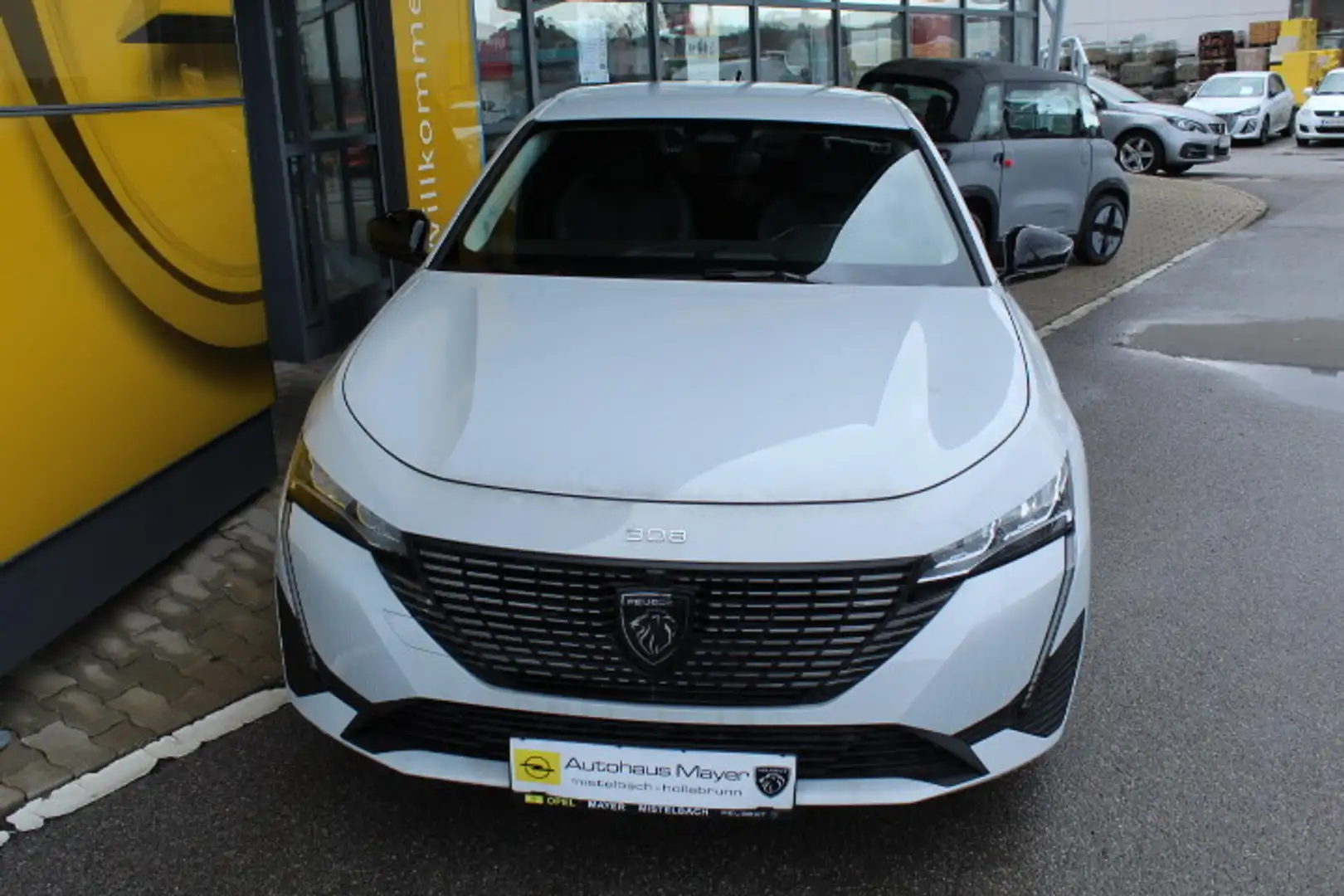 Peugeot 308 Hybrid 145 e-DSC6 Allure Weiß - 2