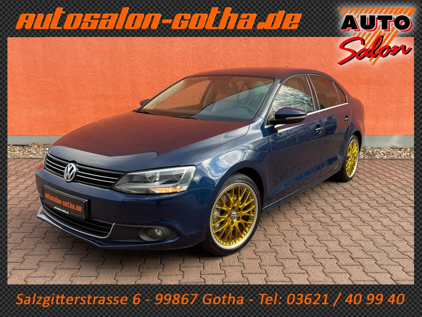Volkswagen Jetta VI 2.0 TSI Highline Sport-Pkt 18"BBS LEDER Azul - 1