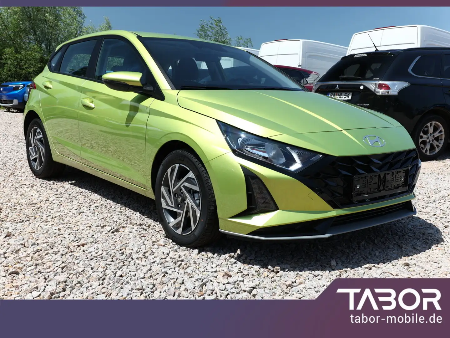 Hyundai i20 1.0 TGDI 100 DCT Select Nav SHZ Kam SmartL Gelb - 2