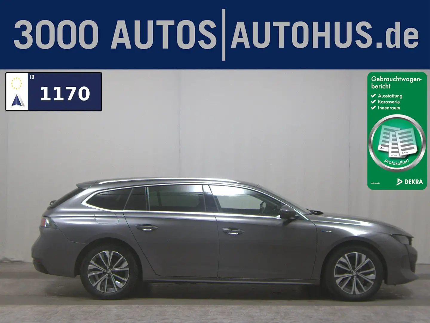 Peugeot 508 SW Hybrid 225 Allure Navi LED DigiTacho RFK Grau - 1