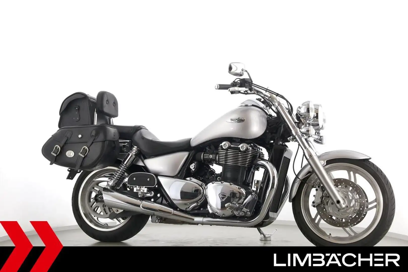 Triumph THUNDERBIRD 1600 - Leder-Packtaschensystem Silber - 1
