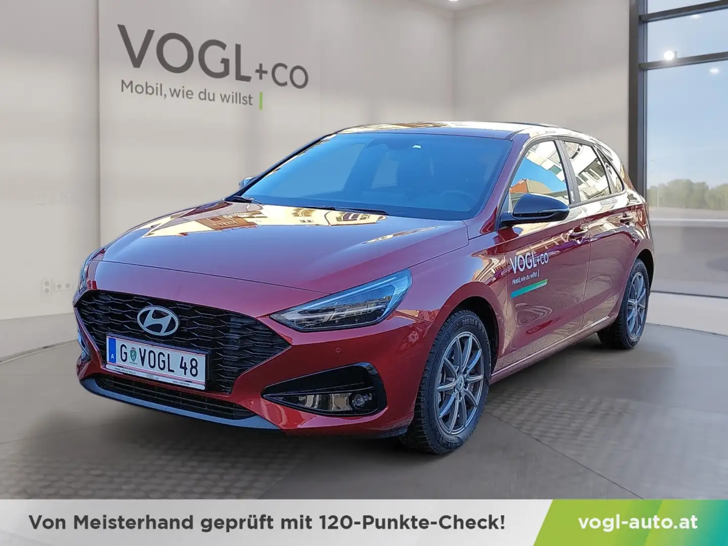 Hyundai i30 GO Plus 1.0 TGDI Rot - 1