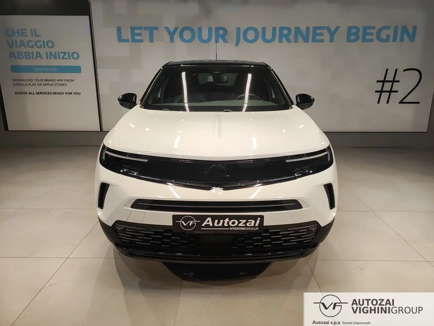 Opel Mokka Mokka 1.2 Turbo 130 CV aut. GS Line Bianco - 2