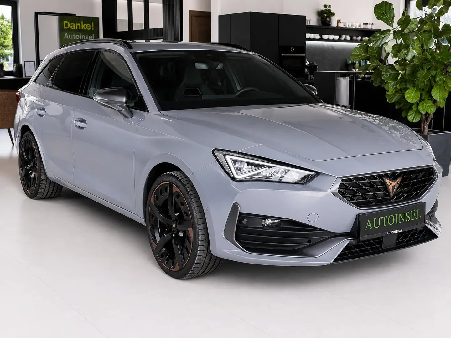 CUPRA Leon e-Hybrid 245PS AHK Kamera Sportsitze Silber - 2