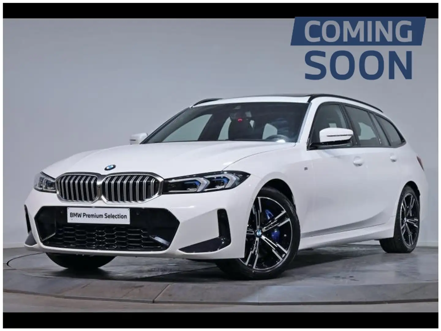 BMW 318 d Touring Kit M Sport Blanc - 1