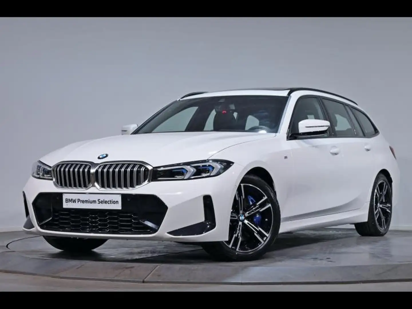 BMW 318 d Touring Kit M Sport Blanc - 2