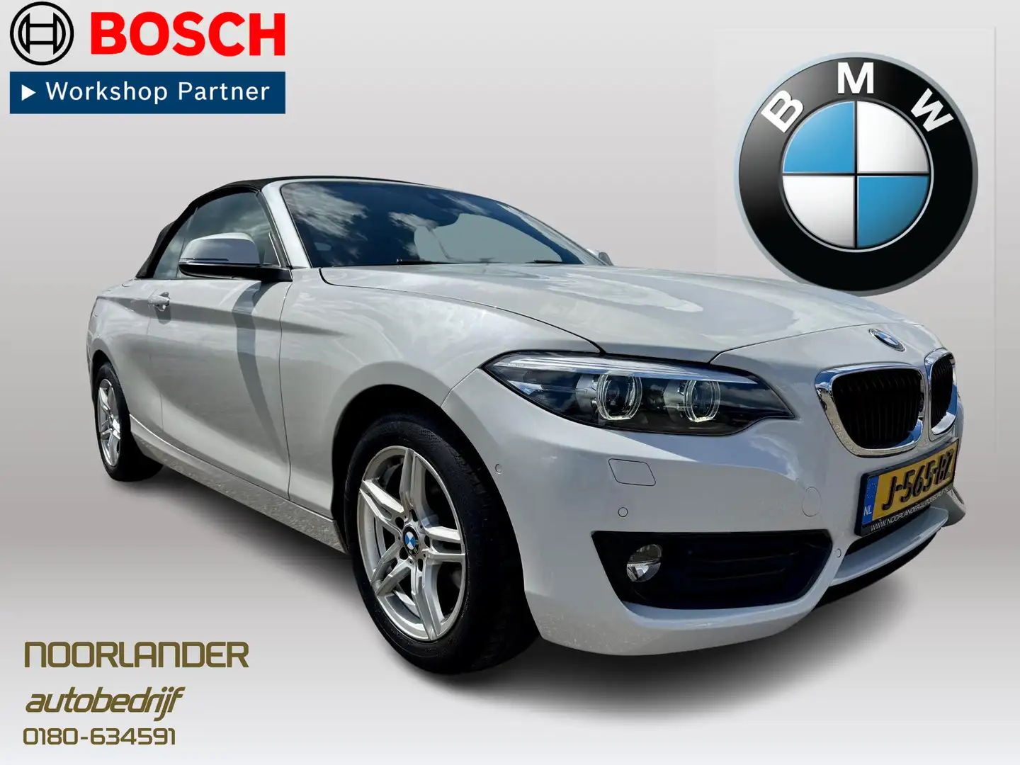 BMW 220 2-serie Cabrio 220i Executive Wit - 1