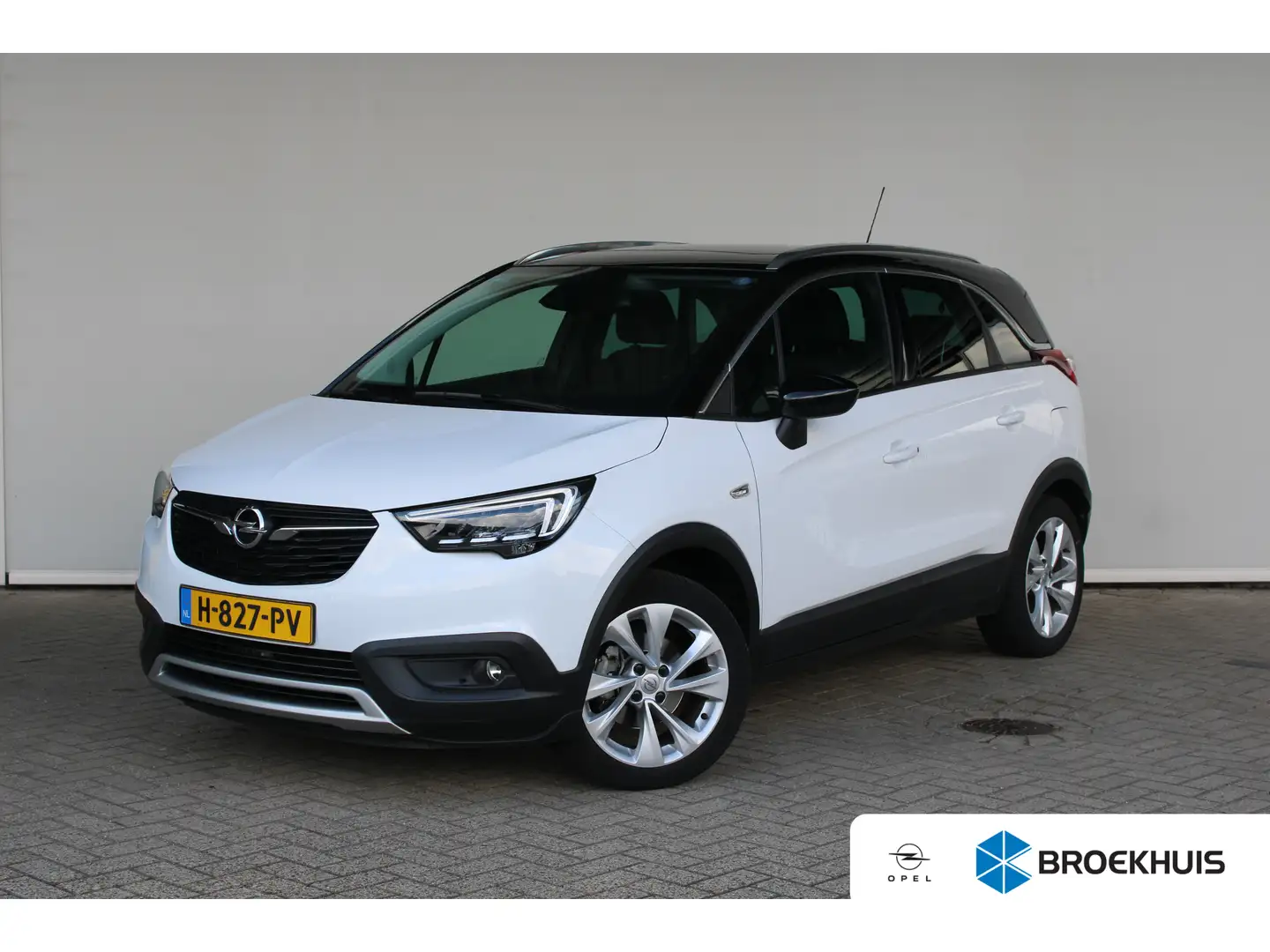Opel Crossland X 1.2 Turbo Ultimate | Panoramadak | Stoel- en stuur Weiß - 1