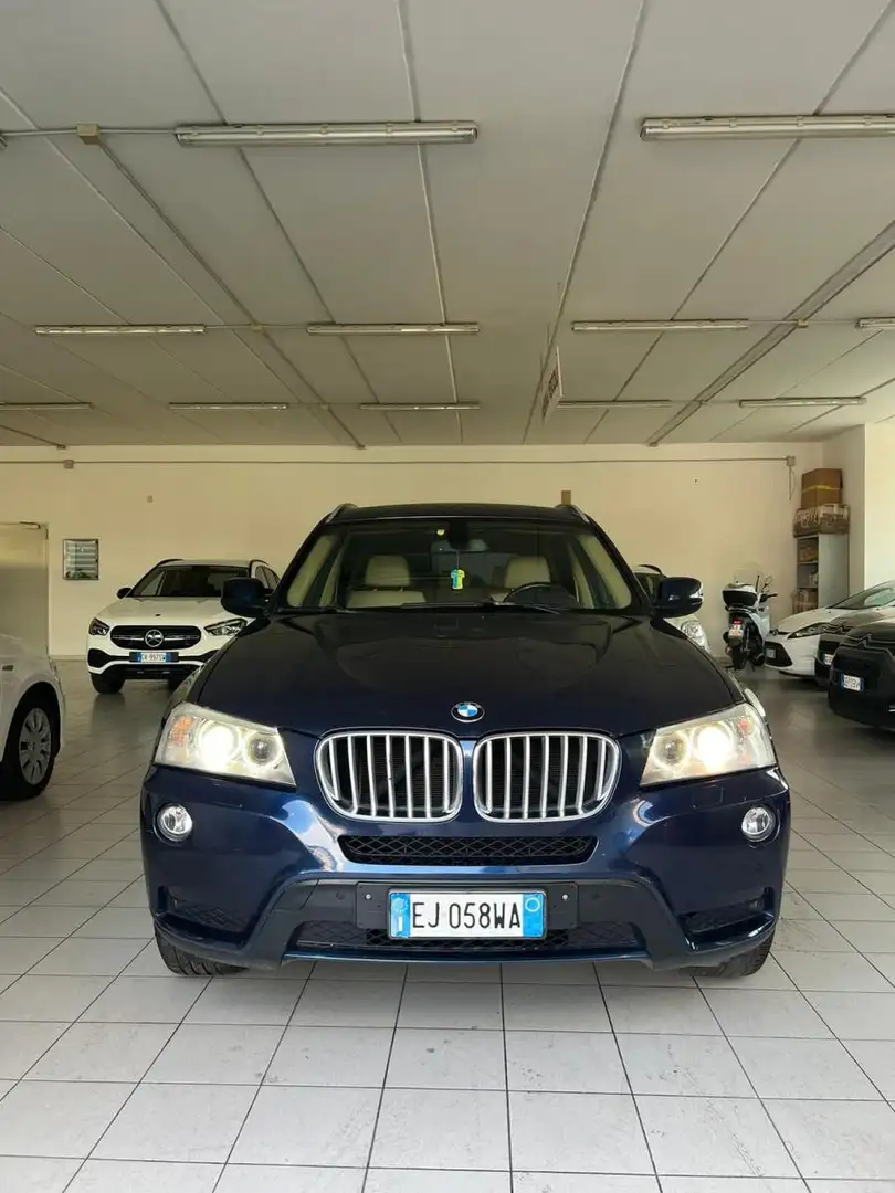 BMW X3 xDrive20d Futura Bleu - 2