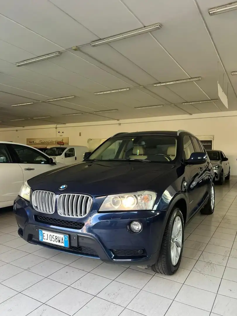 BMW X3 xDrive20d Futura Bleu - 1