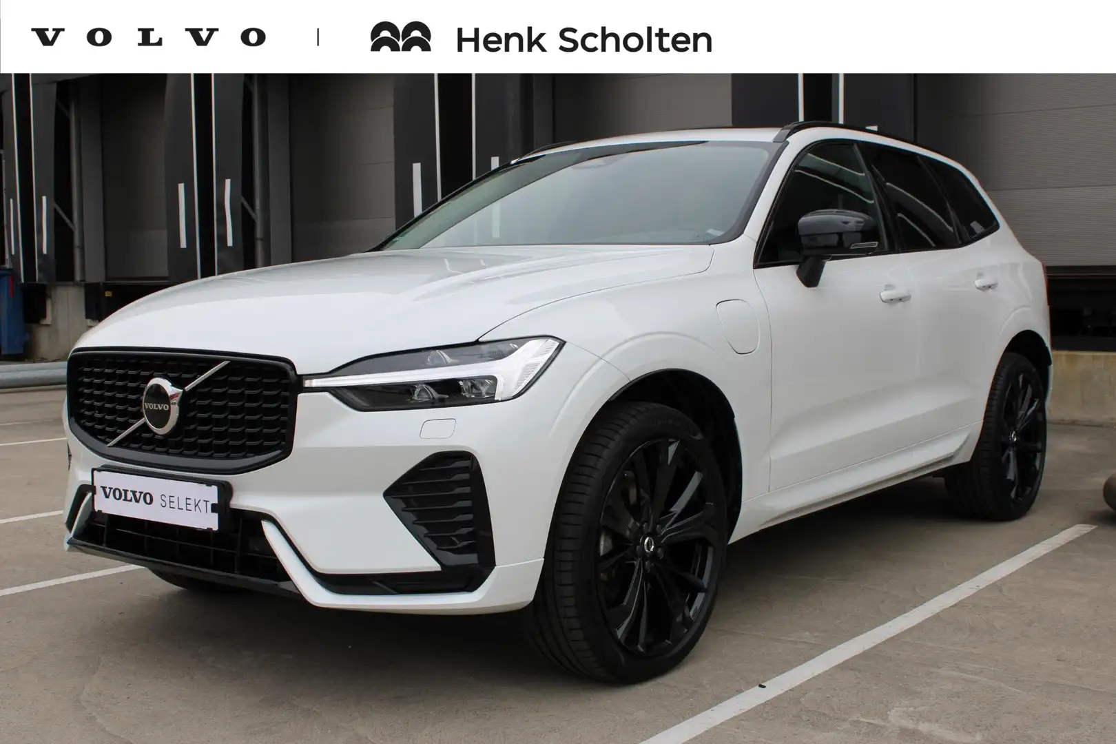 Volvo XC60 T6 350PK Plug-in hybrid AWD Plus Dark | Adaptieve Weiß - 1