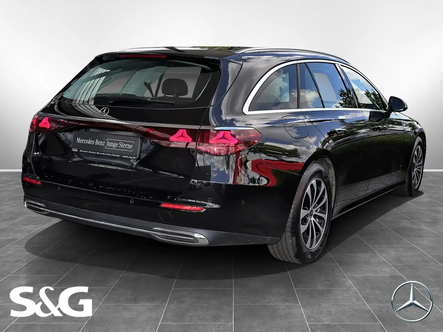 Mercedes-Benz E 220 d T Avantgarde DISTRONIC+LED+KAMERA+17" Schwarz - 2