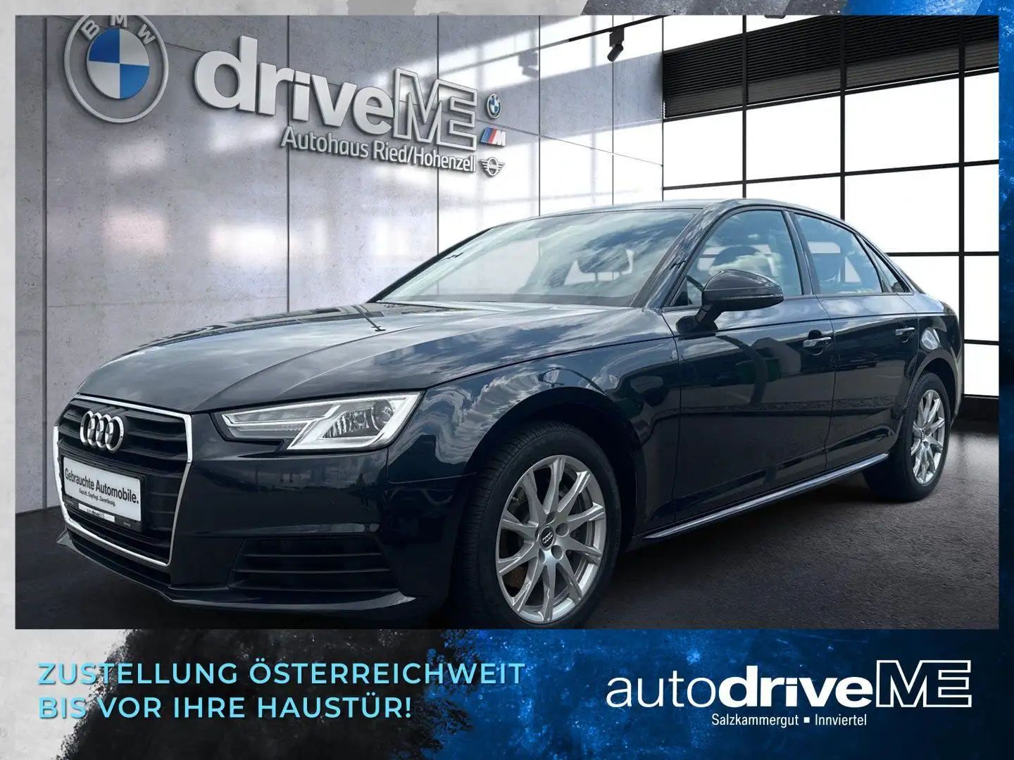 Audi A4 2,0 TDI S-tronic Grau - 1
