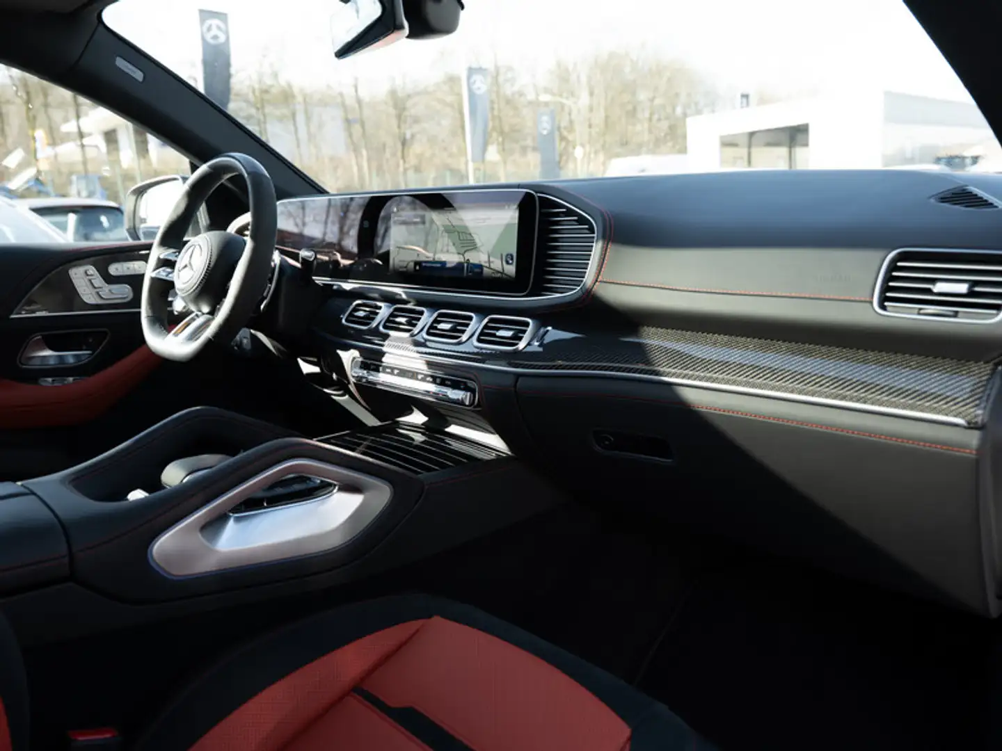 Mercedes-Benz GLE 63 AMG S 4M+ Coupé Pano/Burm/360/Sitzklima Blanc - 2