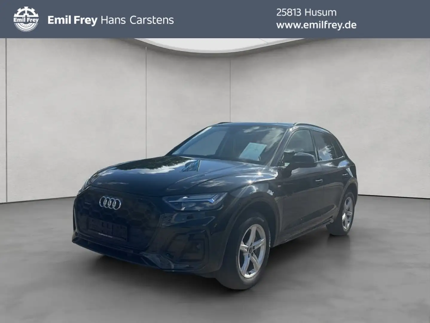 Audi Q5 40 TDI quattro S tronic S line AHK MMI Schwarz - 1