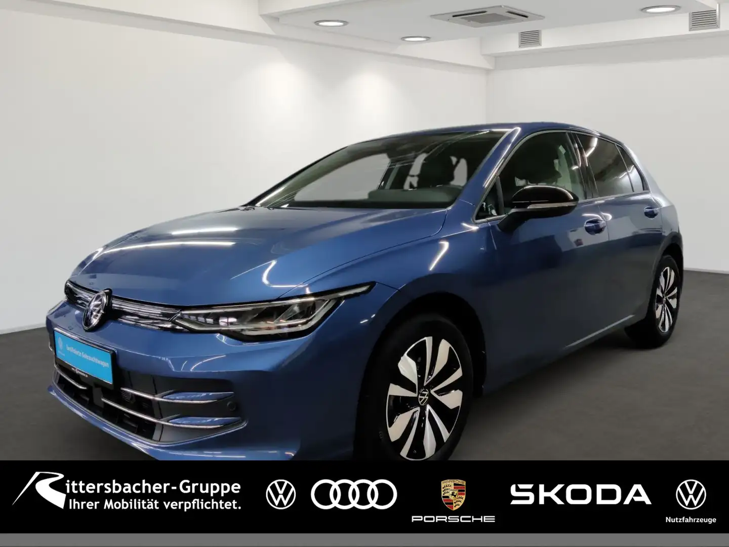 Volkswagen Golf VIII 1.5 TSI Goal AHK Navi LED Blue - 1