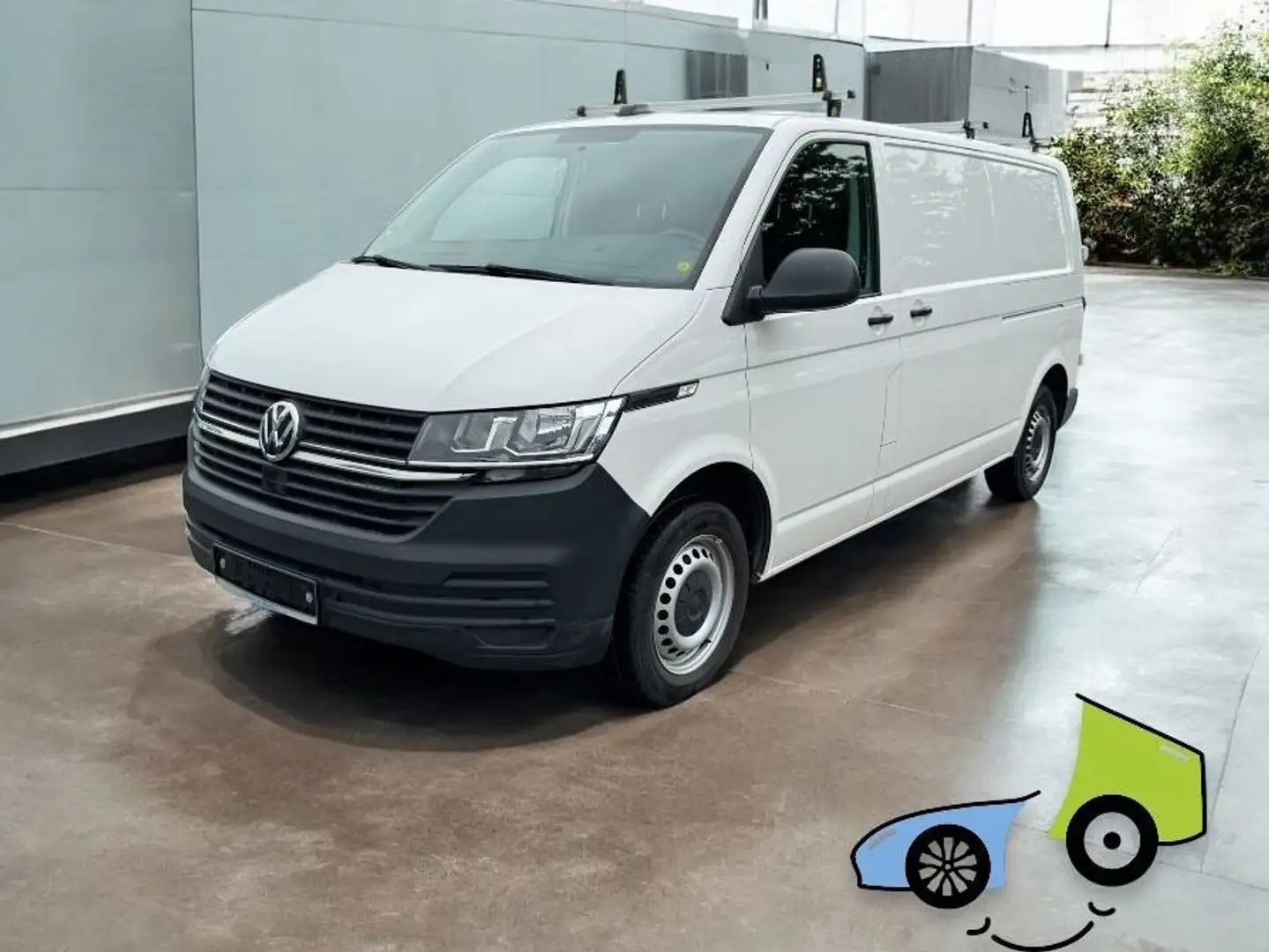 Volkswagen T6 Transporter T6.1 Transporter Kasten/AHK/Navi/CarPlay/Webasto Blanco - 1