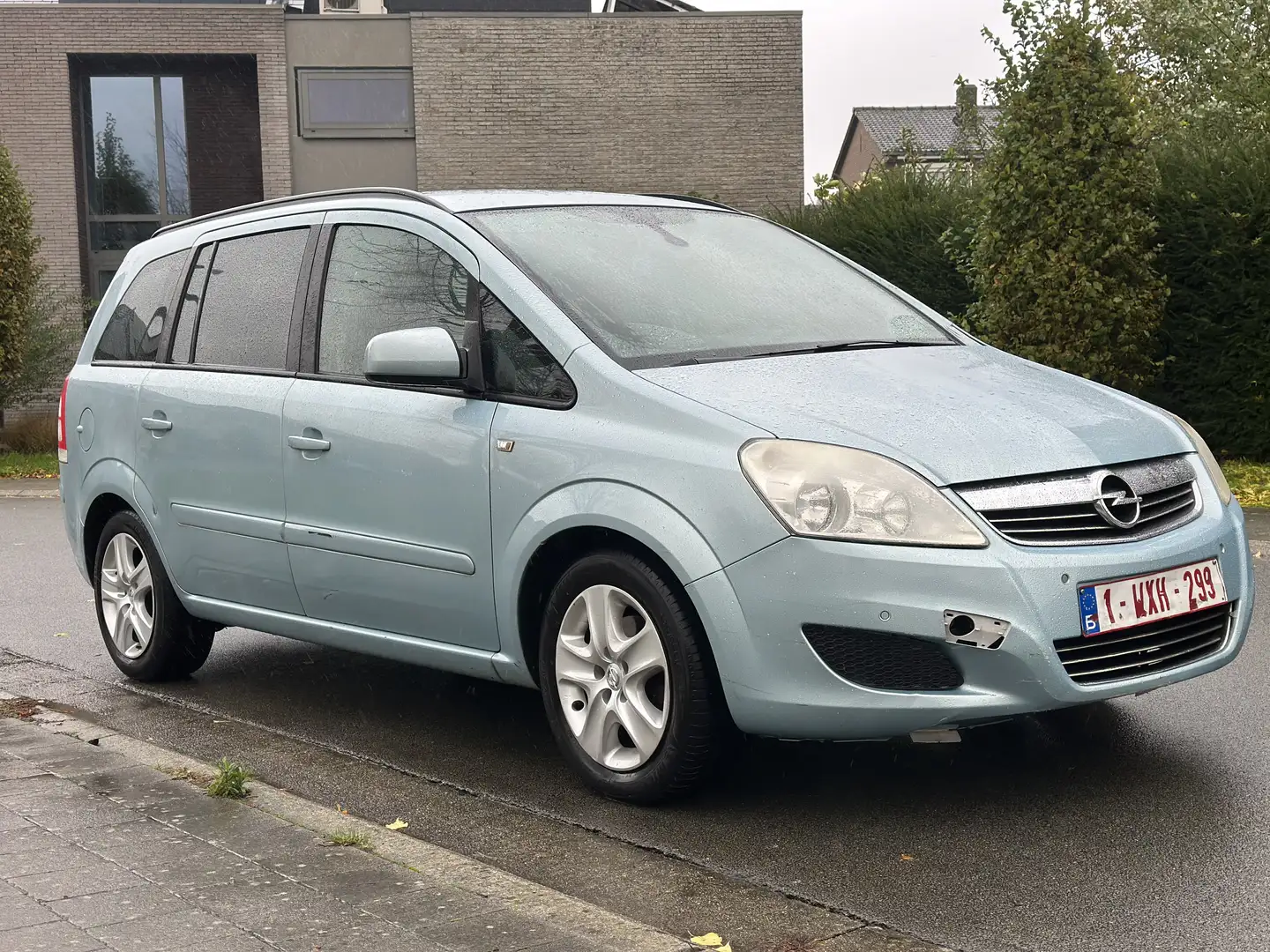 Opel Zafira 1.6i ESSENCE / 7 PLACES / PRET A IMMATRICULER ! Bleu - 1