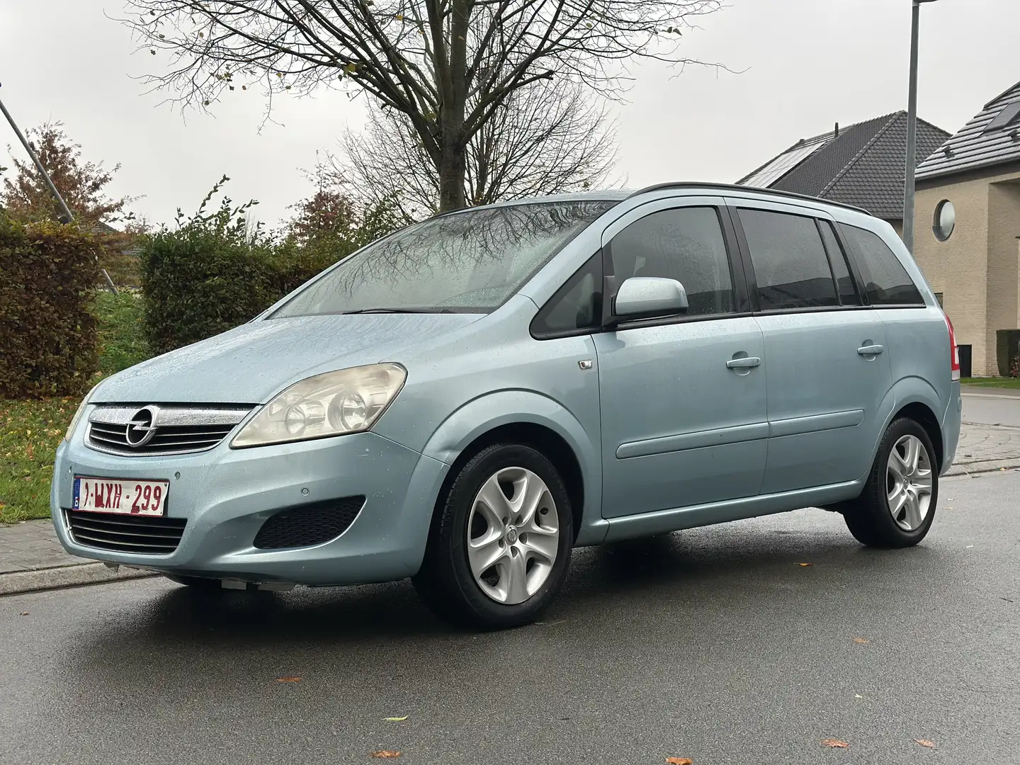 Opel Zafira 1.6i ESSENCE / 7 PLACES / PRET A IMMATRICULER ! Bleu - 2