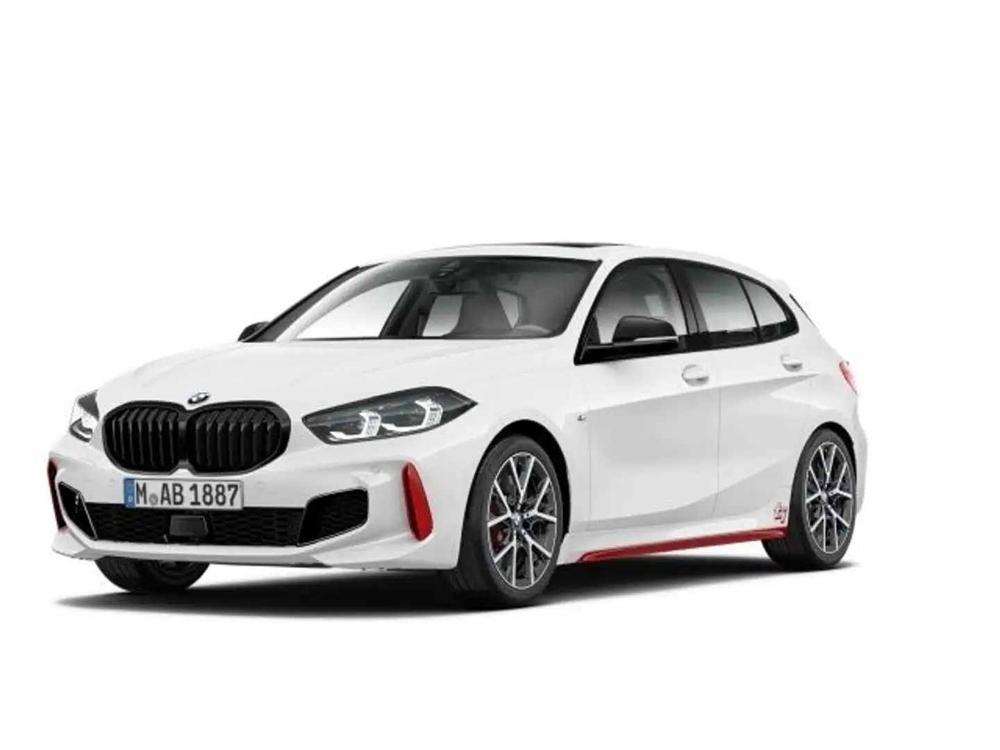 BMW 128 ti Navi Tempom.aktiv Panoramadach Bluetooth P Blanc - 1