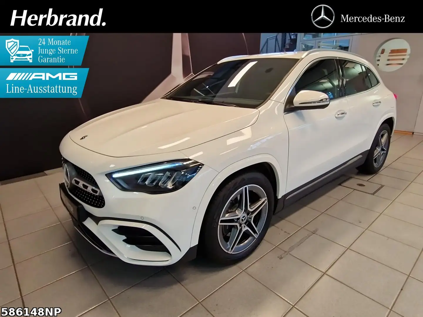 Mercedes-Benz GLA 200 AMG Advanced-Plus AHK Kamera LED Spur Weiß - 1