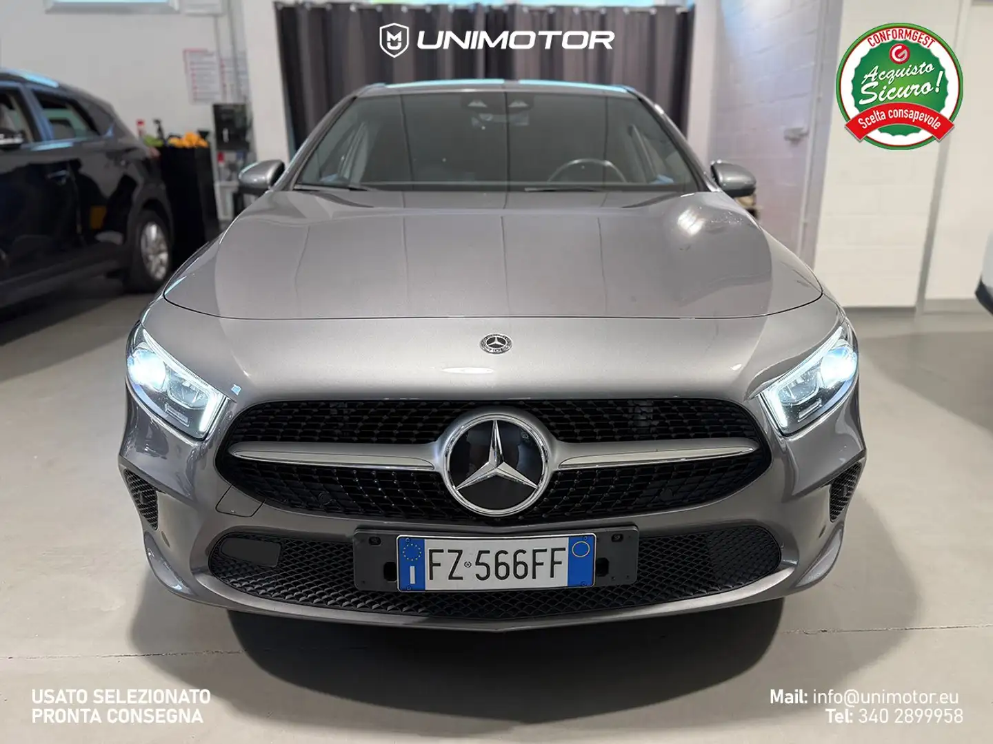 Mercedes-Benz A 180 W177 Sport Extra 136cv Automatic Grijs - 2