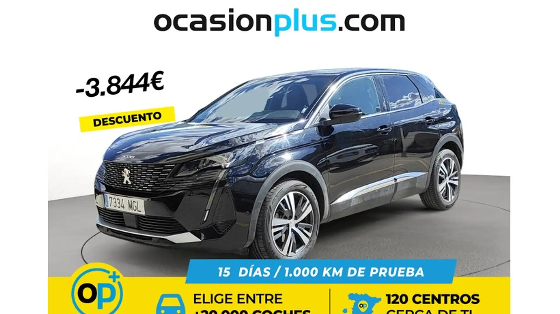 Peugeot 3008 1.2 S&S PureTech Allure Pack 130 Schwarz - 1