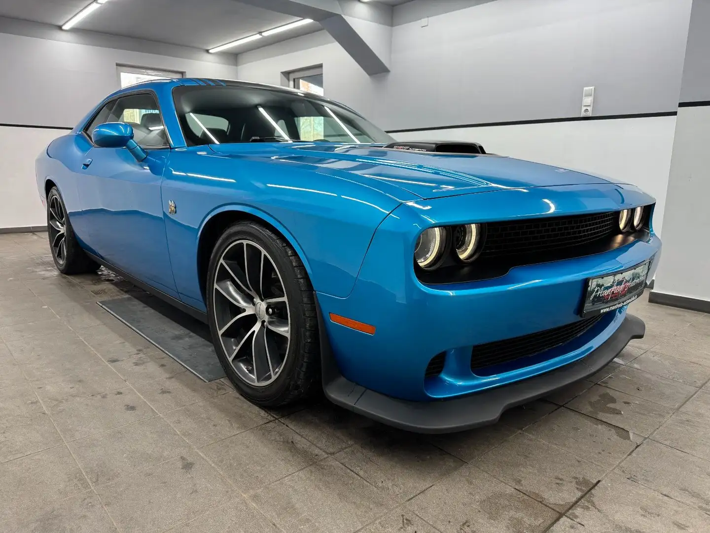 Dodge Challenger 6.4 V8 SRT SHAKER/Surfblue/Alpine/SBL Bleu - 2