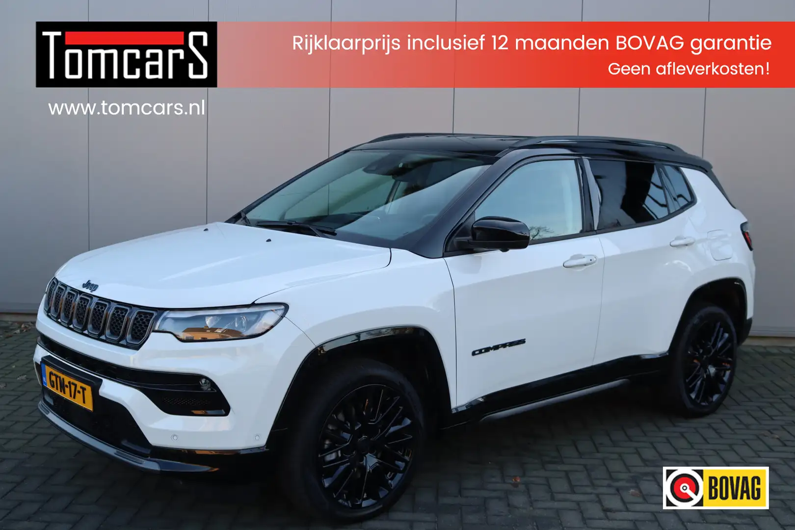 Jeep Compass 4xe 240 Plug-in Hybrid PHEV Electric S Navigatie/C Wit - 1
