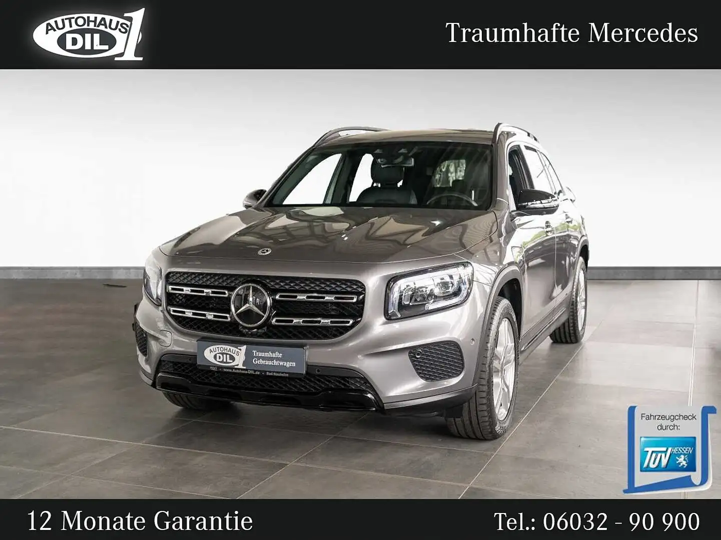 Mercedes-Benz GLB 200 d 8G-DCT *Distr+*360°-K*NIGHT*AMBIENTE* Gris - 1