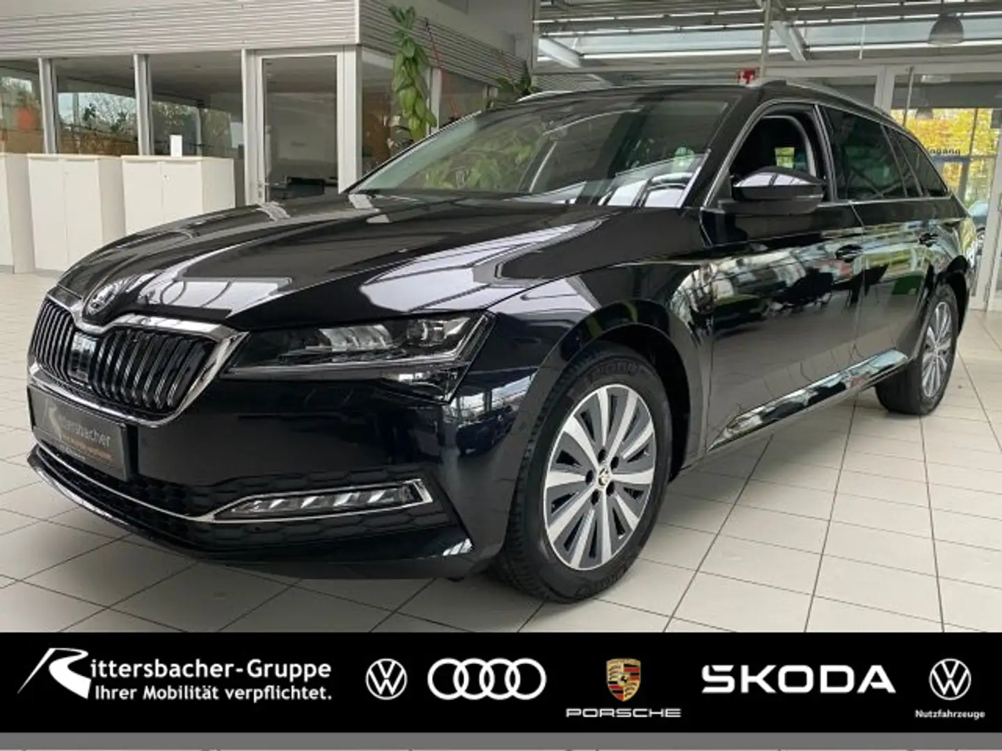 Skoda Superb Combi Style 2.0 TDI DSG Navi Kamera AHK Schwarz - 1