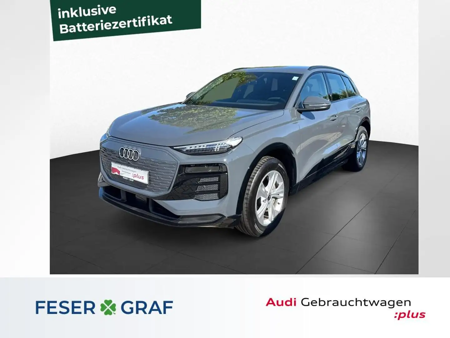 Audi Q6 e-tron e-tron qu. 285 kW +Interieur S line+Tech+ Gris - 1