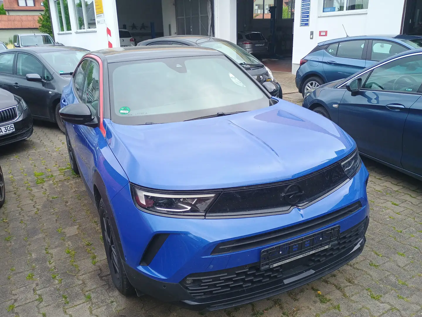 Opel Mokka 1.2 DI Turbo GS Line Bleu - 1