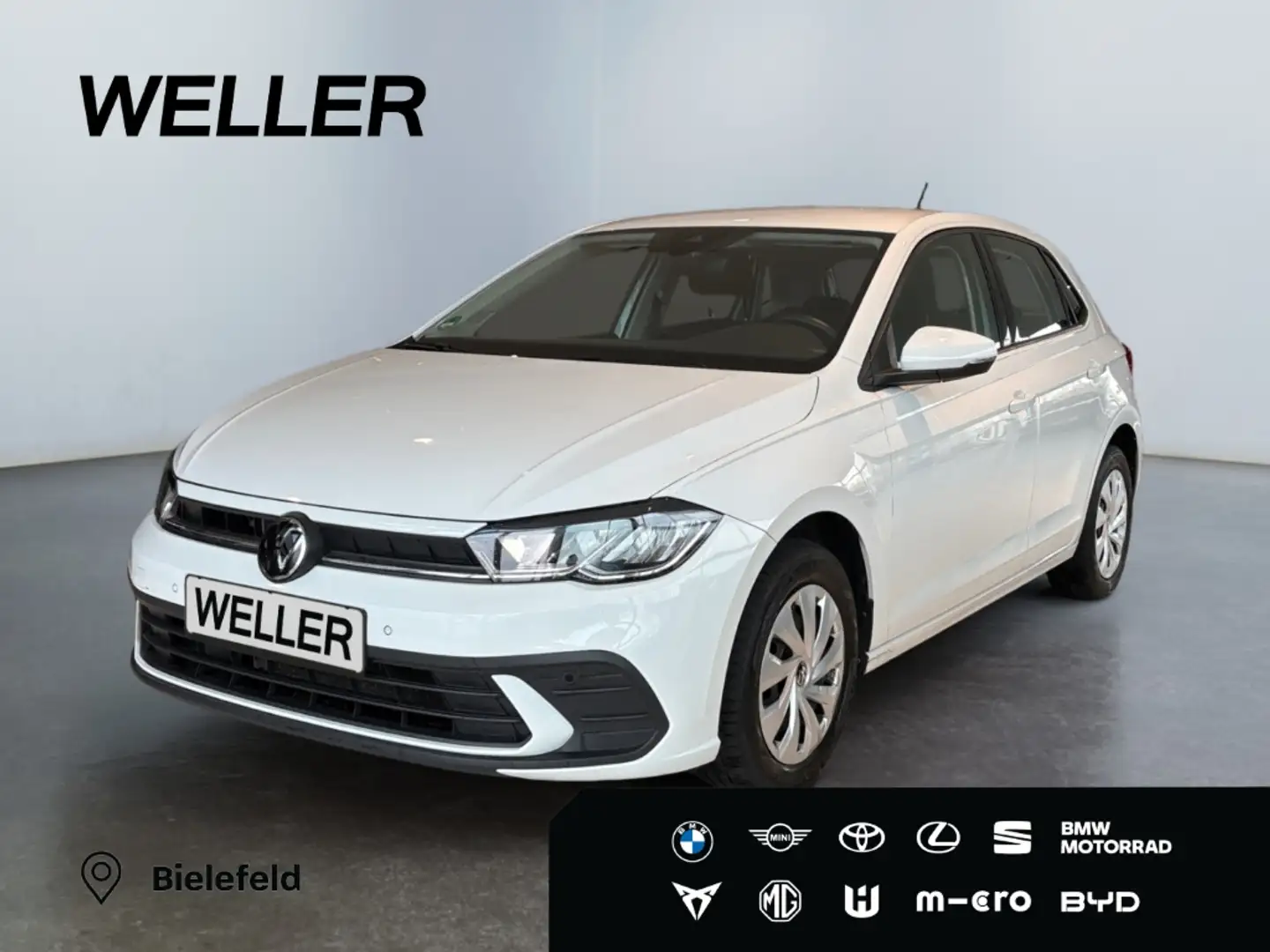 Volkswagen Polo 1.0 TGI Life *LED*GJR*SHZ*CarPlay*digit CP* Blanc - 1