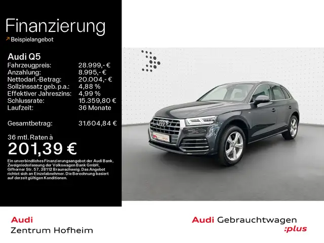 Audi Q5 40 TDI qu Design S tro*Pano*Standh*LED*Navi+*