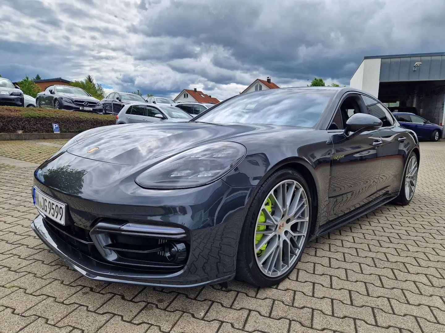 Porsche Panamera 4 S E-Hybrid Burmester/HuD/InnoDrive Grau - 1