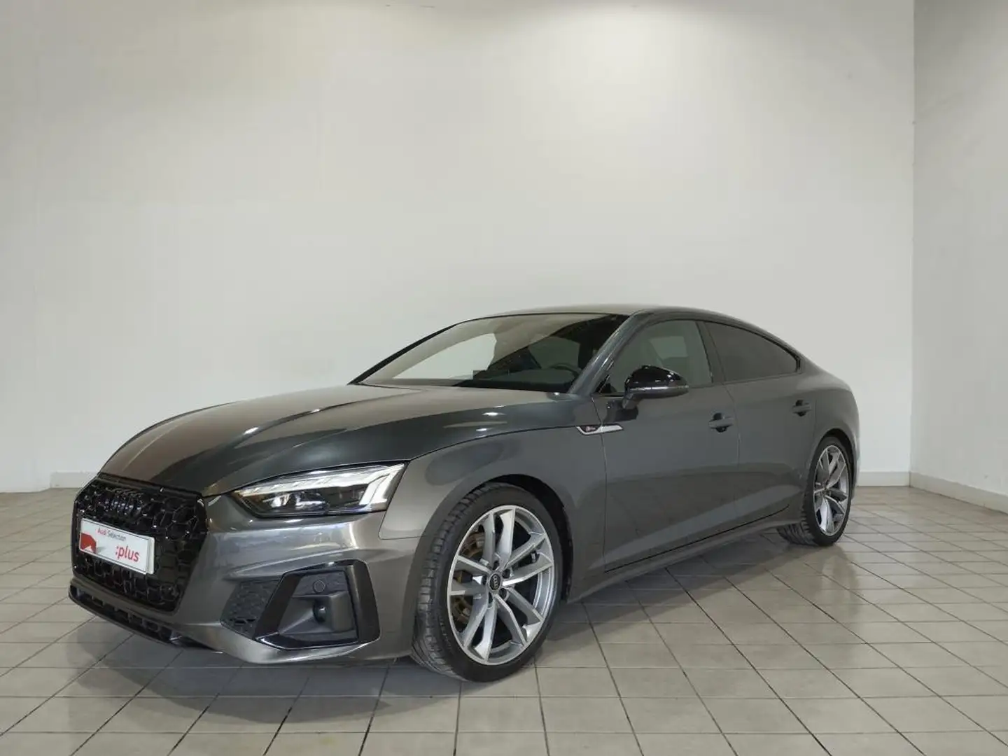Audi A5 Sportback 35 TDI Black line S tronic Gris - 1