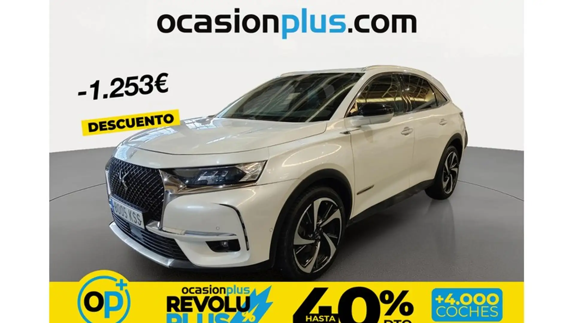 DS Automobiles DS 7 Crossback 2.0BlueHDi Grand Chic Aut. Blanco - 1