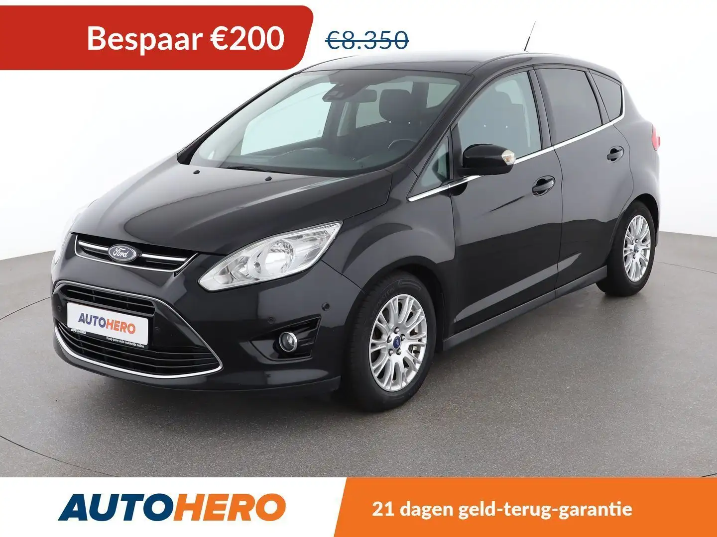 Ford C-Max 1.0 EcoBoost Titanium Zwart - 1